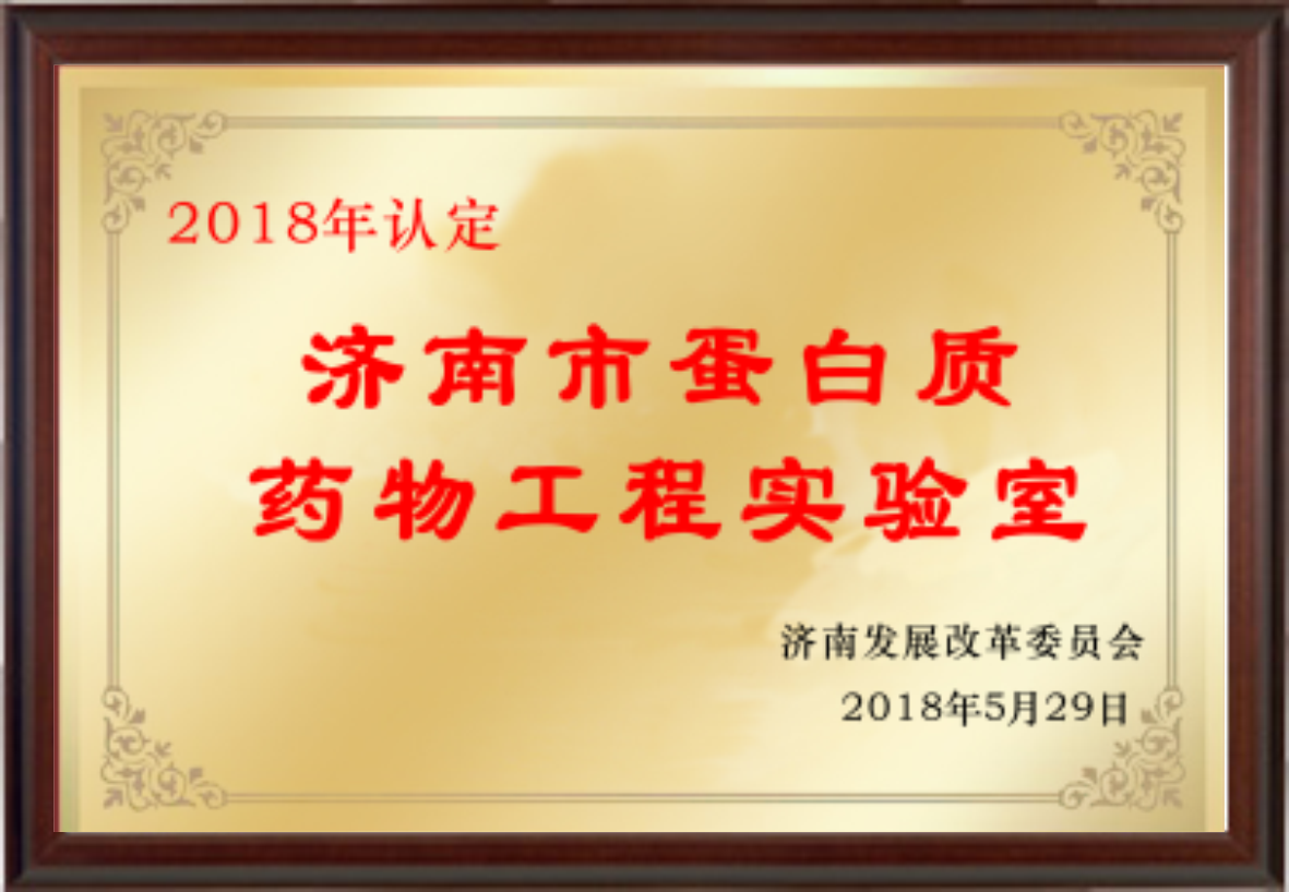 濟南市蛋白質藥物工程實驗室